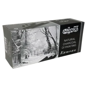 زغال طراحی طبیعی 40 عددی